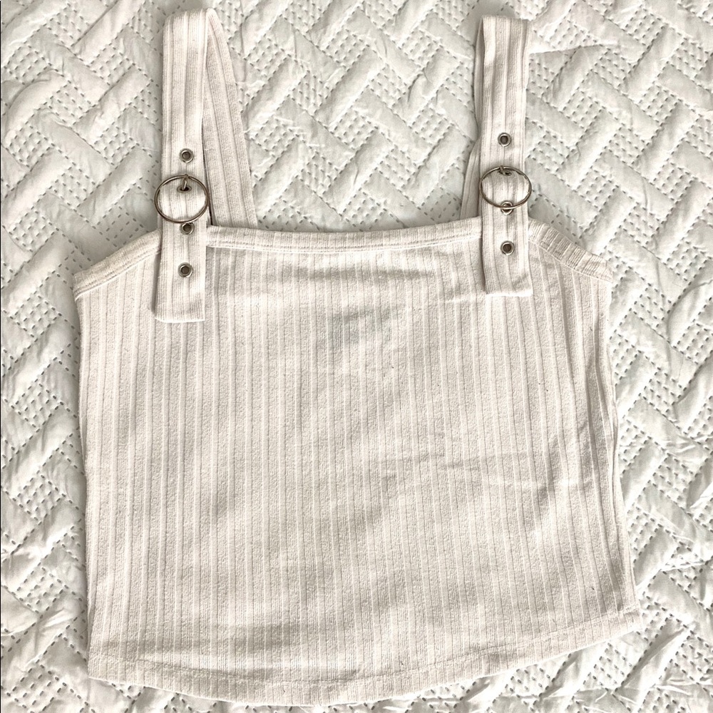 Hollister buckle tank top